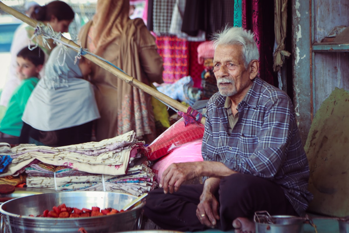 Healthy aging male